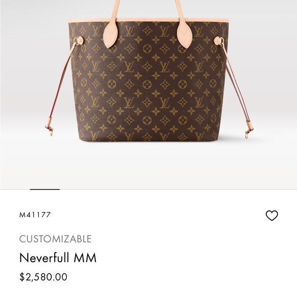 LOUIS VUITTON NEVERFULL MM AUTHENTIC - Picture 2 of 2